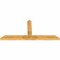 Ekena Millwork Portland Rough Sawn Timber Gable Bracket, Western Red Cedar, 84"W x 38"H x 4"D x 6"F, 11/12 Pitch GBW084X38X0406POR00RWR - alternate 3